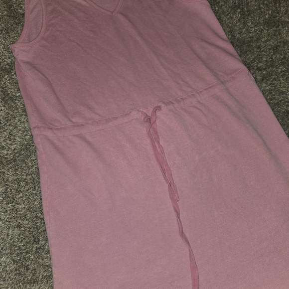 Jane And Delancey Pink Sleeveless Hooded Dress Swim Cover Up Size Medium - Picture 4 of 9